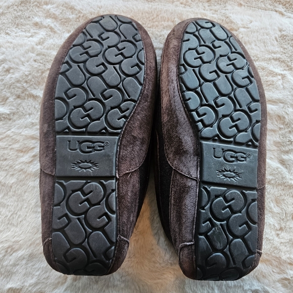 Men’s UGG Ascot Slippers - Size 10, Dusted Cocoa - Picture 3 of 9